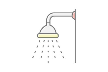 Temizleme Duş, vektör, piksel mükemmel, illüstratör dosyası