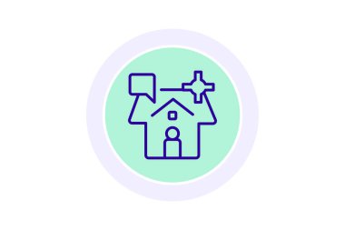 Acil Operasyon Merkezi, vektör, piksel mükemmel, illüstratör dosyası