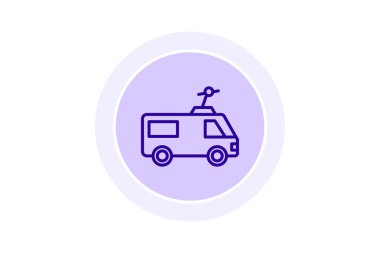 Mobil Komut Aracı, vektör, piksel mükemmel, illüstratör dosyası