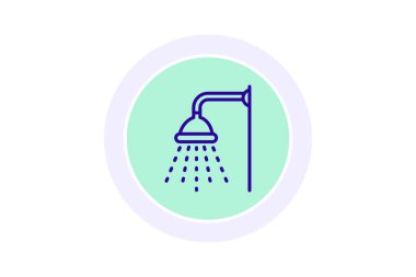 Temizleme Duş, vektör, piksel mükemmel, illüstratör dosyası