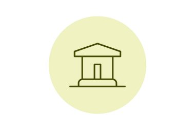 Halk Kütüphanesi, vektör, piksel mükemmel, illüstratör dosyası