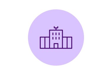 Hapishane Tesisi, vektör, piksel mükemmel, illüstratör dosyası