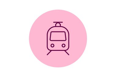 Işık Demiryolu Transit, vektör, piksel mükemmel, illüstratör dosyası