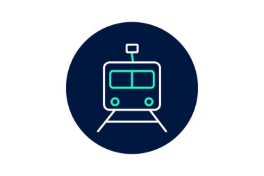 Demiryolu Ağı, vektör, piksel mükemmel, illüstratör dosyası