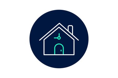 Geçici Konut, vektör, piksel mükemmel, illüstratör dosyası