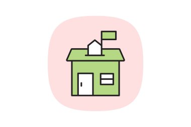 Postane, vektör, piksel mükemmel, illüstratör dosyası