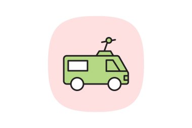 Mobil Komut Aracı, vektör, piksel mükemmel, illüstratör dosyası