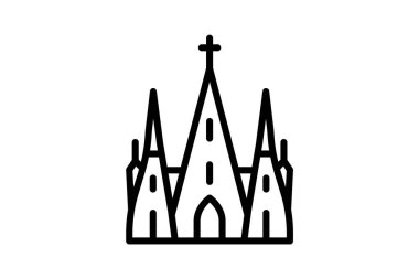 Köln Katedrali, vektör, piksel mükemmel, illüstratör dosyası