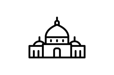 Aziz Peter Bazilikası, vektör, piksel mükemmel, illüstratör dosyası