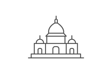 Victoria Memorial, vektör, piksel mükemmel, illüstratör dosyası