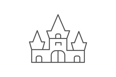 Chateau De Versailles, vektör, piksel mükemmel, illüstratör dosyası