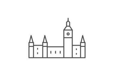 Westminster Sarayı, vektör, piksel mükemmel, illüstratör dosyası
