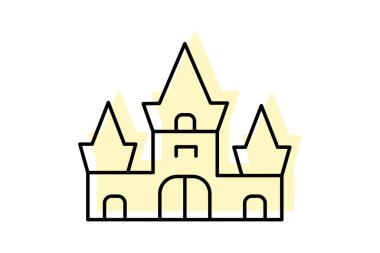 Chateau De Versailles, vektör, piksel mükemmel, illüstratör dosyası