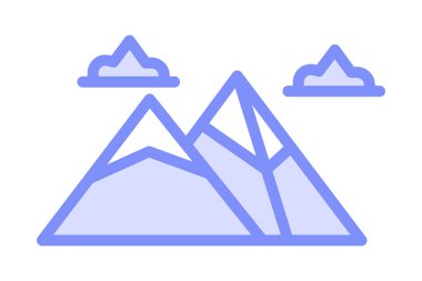 Giza Piramitleri, vektör, piksel mükemmel, illüstratör dosyası