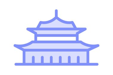 Yasak Şehir, vektör, piksel mükemmel, illüstratör dosyası