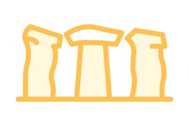 Stonehenge, vektör, piksel mükemmel, illüstratör dosyası