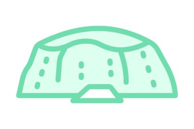 Uluru, vektör, piksel mükemmel, illüstratör dosyası