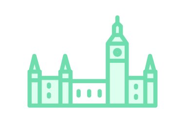 Westminster Sarayı, vektör, piksel mükemmel, illüstratör dosyası