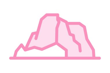 Taş Gibraltar, vektör, piksel mükemmel, illüstratör dosyası