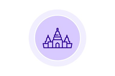 Angkor Wat, vektör, piksel mükemmel, illüstratör dosyası