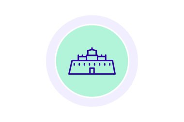 Potala Sarayı, vektör, piksel mükemmel, illüstratör dosyası