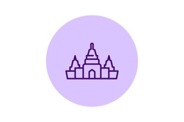 Angkor Wat, vektör, piksel mükemmel, illüstratör dosyası