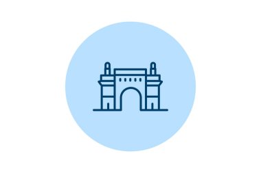 Hindistan 'ın Ağ Geçidi, vektör, piksel mükemmel, illüstratör dosyası