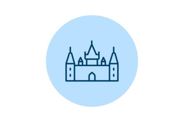 Chateau De Chambord, vektör, piksel mükemmel, illüstratör dosyası