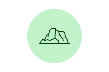 Taş Gibraltar, vektör, piksel mükemmel, illüstratör dosyası