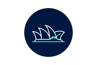 Sydney Opera Evi, vektör, piksel mükemmel, illüstratör dosyası