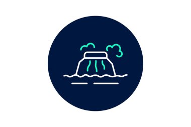 Pamukkale, vektör, piksel mükemmel, illüstratör dosyası