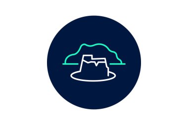 Büyük Zimbabwe, vektör, piksel mükemmel, illüstratör dosyası