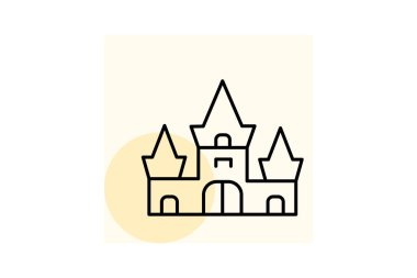 Chateau De Versailles, vektör, piksel mükemmel, illüstratör dosyası