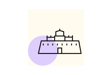 Potala Sarayı, vektör, piksel mükemmel, illüstratör dosyası