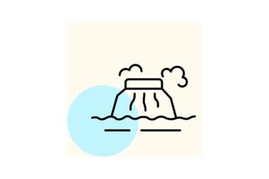 Pamukkale, vektör, piksel mükemmel, illüstratör dosyası