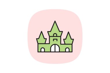 Chateau De Versailles, vektör, piksel mükemmel, illüstratör dosyası