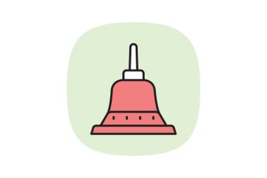 Borobudur, vektör, piksel mükemmel, illüstratör dosyası