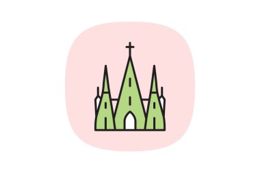 Köln Katedrali, vektör, piksel mükemmel, illüstratör dosyası