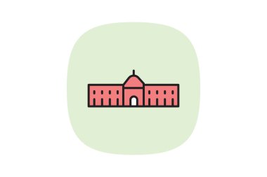 Versay Sarayı, vektör, piksel mükemmel, illüstratör dosyası