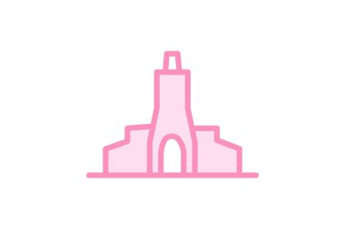 Modern Şehir Simgesi, vektör, piksel mükemmel, illüstratör dosyası