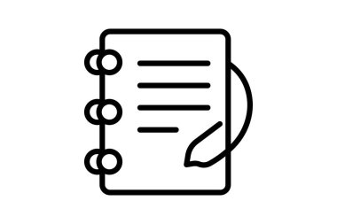 Şirket Gündemi, vektör, piksel mükemmel, illüstratör dosyası