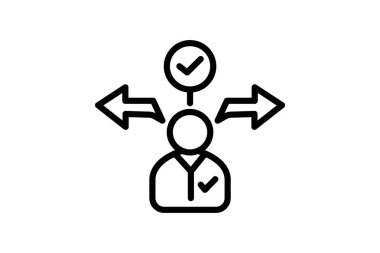 Kurumsal Karar, vektör, piksel mükemmel, illüstratör dosyası