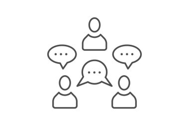 Takım İletişim, vektör, piksel mükemmel, illüstratör dosyası