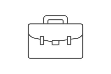 Ofis Evrak çantası, vektör, piksel mükemmel, illüstratör dosyası