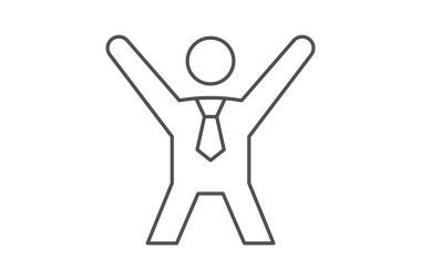 Ofis Başarı, vektör, piksel mükemmel, illüstratör dosyası