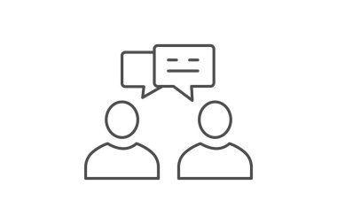 Profesyonel Tartışma, vektör, piksel mükemmel, illüstratör dosyası