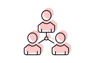 Takım İşbirliği, vektör, piksel mükemmel, illüstratör dosyası