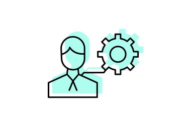 Profesyonel Eğitim, vektör, piksel mükemmel, illüstratör dosyası