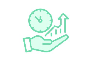 İş Verimliliği, vektör, piksel mükemmel, illüstratör dosyası