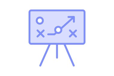 Office Whiteboard, vektör, piksel mükemmel, illüstratör dosyası